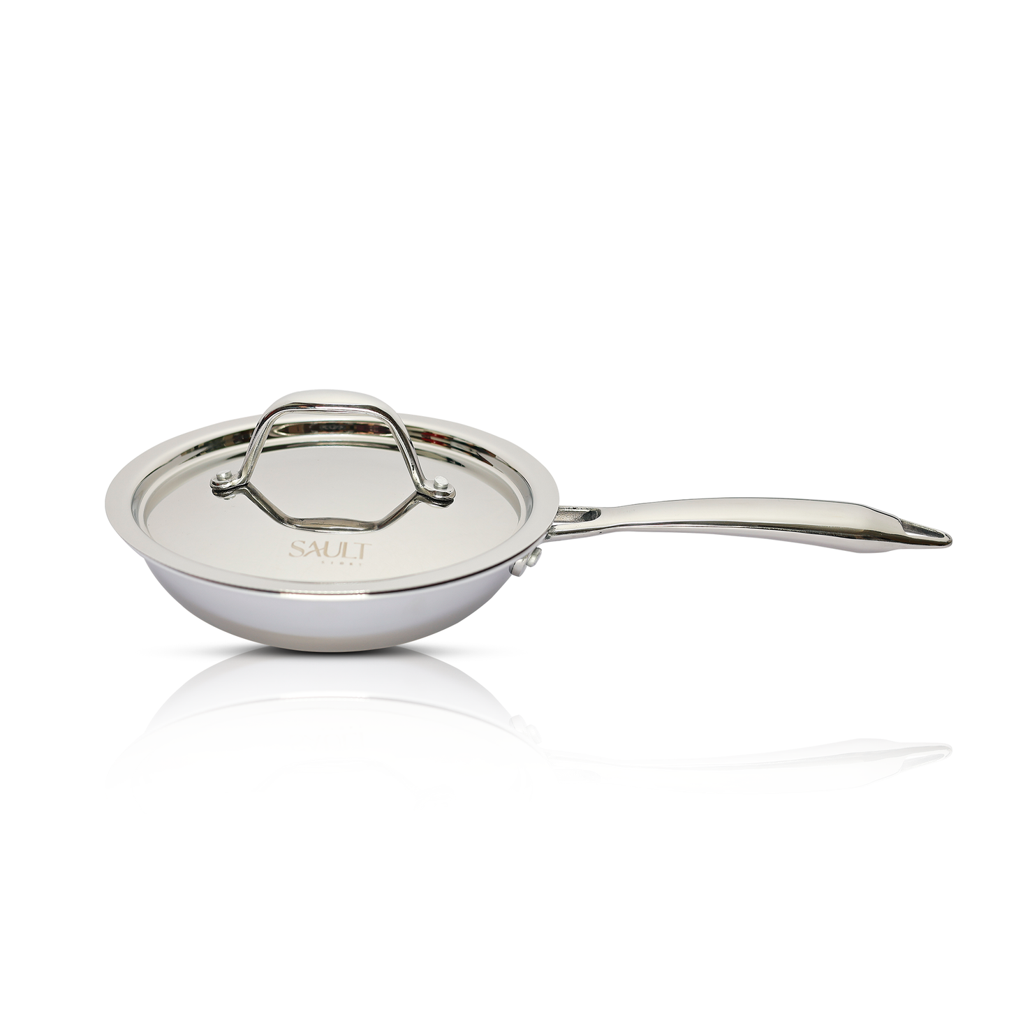 Premium Triplex Stainless Steel Cookware Set – Hybrid Tawa 30cm, Casserole 20cm & Frypan 20cm