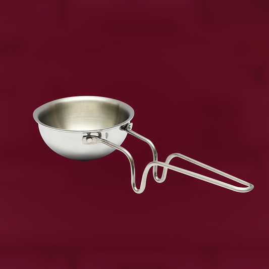 Premium Triplex Stainless Steel Cookware Combo – Wok with Lid 26cm, Frypan 22cm & Tadka Pan 11cm (3-Piece Set)