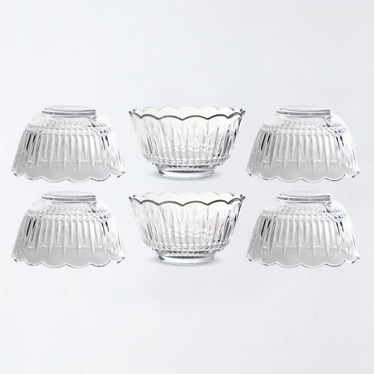 Elegant Clear Glass Bowl – 9cm Diameter – Versatile Tableware for Everyday & Special Occasions
