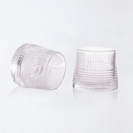 CROCK SAULT STORY Glass Macallan Revolving Tumblers