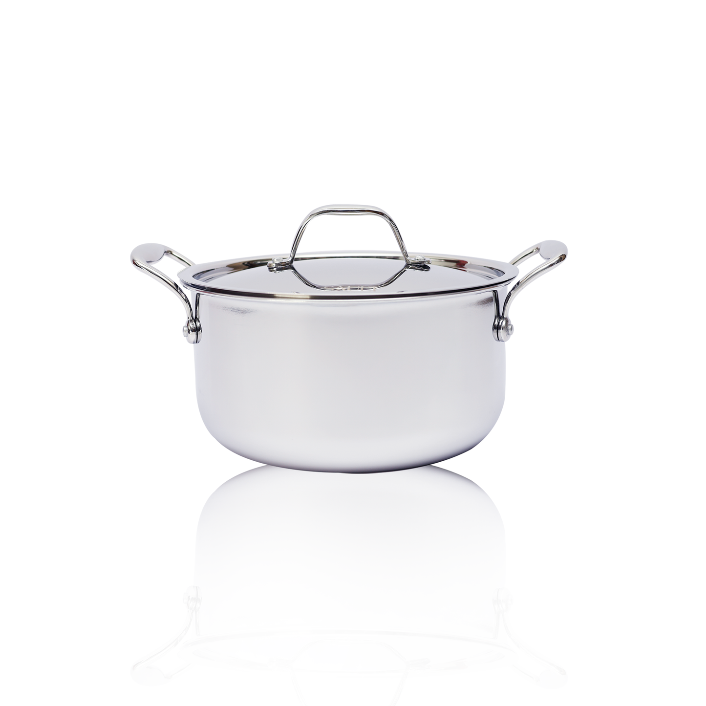 Premium Triplex Stainless Steel Cookware Set – Hybrid Tawa 30cm, Casserole 20cm & Frypan 20cm