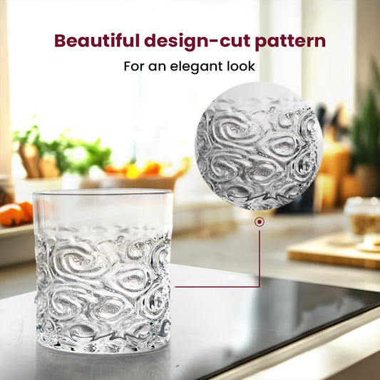 Versatile Designer Glass – 7.5×7.5×8 cm Multi-Purpose Glass for Ice Cream, Cold Coffee, Iced Tea & Smoothies