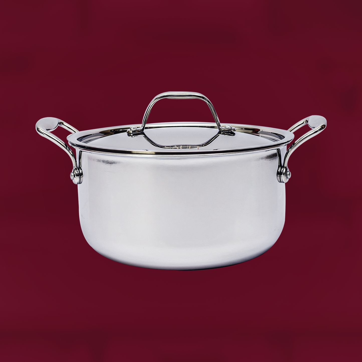 Triply Stainless Steel Casserole with Lid – Heat-Retaining, Durable & Stylish Cookware for Slow Cooking & Serving, Induction & Gas Compatible