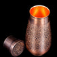 Cop Vedic Tulip Pot Antique