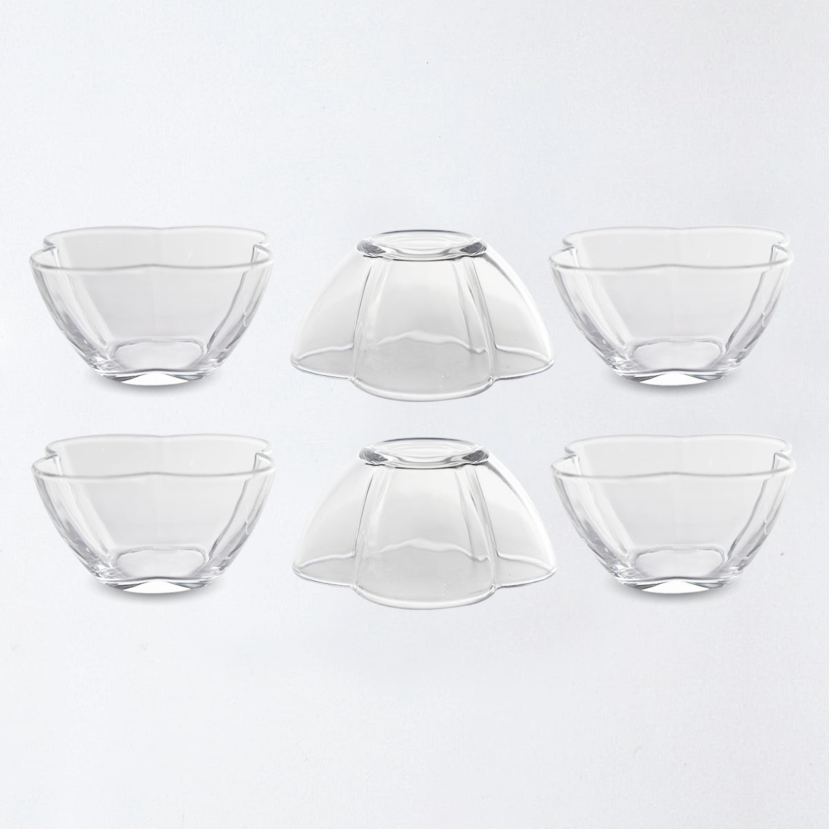 Elegant Clear Glass Bowl – 8.5cm Diameter – Perfect for Snacks, Sweets & Side Servings