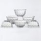 Crystal-Clear Glass Serving Bowl – 9cm Diameter – Stylish & Practical for Everyday Dining