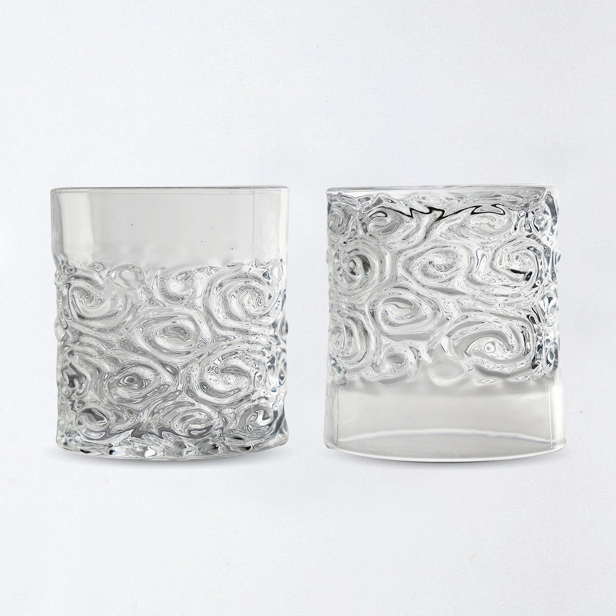 Versatile Designer Glass – 7.5×7.5×8 cm Multi-Purpose Glass for Ice Cream, Cold Coffee, Iced Tea & Smoothies