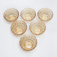 Luxurious Golden Glass Bowl – 9×9×5 cm Stylish Serveware & Décor