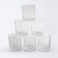 Hammered Texture Glass Tumblers | Stylish & Sturdy Drinkware