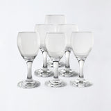 Elegant Clear Glass Wine Glass – 16cm Tall, Classic Design for Wine & Beverages