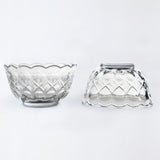 Crystal-Clear Glass Serving Bowl – 9cm Diameter – Stylish & Practical for Everyday Dining