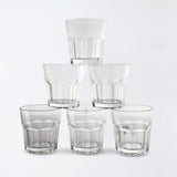 Classic Everyday Glass – 8×8×8.5 cm Durable Drinking Glass for Water, Juice & Beverages