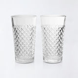 Diamond-Cut Glass Vivendi - Elevate Your Table with Hand-Cut Crystal Brilliance