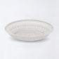 Pressed Glass Dessert Plates – Elegant. Intricate. Timeless. (KARBON PLATE KRS 7201)