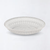 Pressed Glass Dessert Plates – Elegant. Intricate. Timeless. (KARBON PLATE KRS 7201)