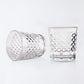 Classic diamond-cut texture for a touch (GLASS VIVENDI WHISKY)