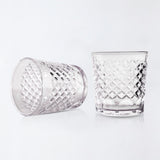 Classic diamond-cut texture for a touch (GLASS VIVENDI WHISKY)