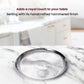 Premium Hammered Stainless Steel Plate – Elegant, Rustproof & Multi-Use Serving Dish