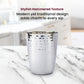 Premium Hammered Stainless Steel Glass – Elegant, Durable & Rust-Free Drinkware
