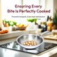 Premium Triplex Stainless Steel Cookware Set – Hybrid Tawa 30cm, Casserole 20cm & Frypan 20cm