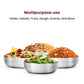 Stainless Steel Flat Katori Bowl – Food-Grade, Rust-Free Bowl for  Halwa, salads, fruits, Snacks & Desserts