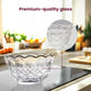 Crystal-Clear Glass Serving Bowl – 9cm Diameter – Stylish & Practical for Everyday Dining