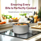Premium Triplex Stainless Steel Cookware Set – Hybrid Tawa 30cm, Casserole 20cm & Frypan 20cm