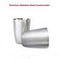 Classic Stainless Steel Water Glass – Lightweight, Durable & Food-Grade Tumbler for Everyday Use