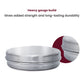 Sleek & Flat Steel Puri Dabba – Compact Food-Grade Storage for Puris, Snacks & Chocolates