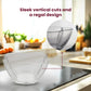 Elegant Clear Glass Bowl – 8.5cm Diameter – Perfect for Snacks, Sweets & Side Servings