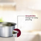 Stainless Steel Sauce Pan with Handle – Durable & Food-Safe Pan for Boiling, Heating & Cooking
