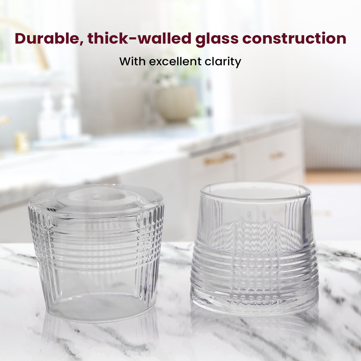 CROCK SAULT STORY Glass Macallan Revolving Tumblers
