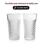 Diamond-Cut Glass Vivendi - Elevate Your Table with Hand-Cut Crystal Brilliance