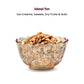 Luxurious Golden Glass Bowl – 9×9×5 cm Stylish Serveware & Décor
