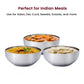 Hammered Stainless Steel Wati – Premium Food-Grade Serving Bowl for Daily Dining