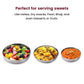 Stainless Steel Halwa Plate – Food-Grade, Rust-Free Flat Bowl for Halwa, salads, fruits, Snacks & Desserts