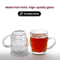 Premium Clear Glass Juice Tumbler – 10cm Large Drinking Glass for Juices, Shakes & Beverages
