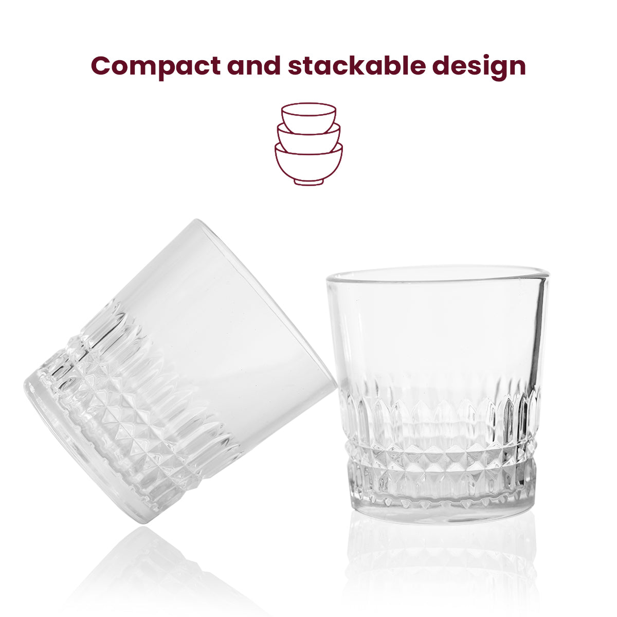Classic Cut Crystal Hoyya Glass – Timeless Design, Everyday Sophistication