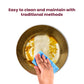 Traditional Pure Brass Bowl – Elegant Handcrafted Dining & Serving Bowl