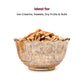 Elegant Golden Shine Glass Bowl – 9×9×5 cm Decorative & Functional Tableware