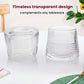 CROCK SAULT STORY Glass Macallan Revolving Tumblers