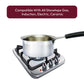 Stainless Steel Sauce Pan with Handle – Durable & Food-Safe Pan for Boiling, Heating & Cooking