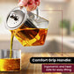 Hoyya Premium Glass Kettle with Stainless Steel Infuser – Elegant Tea Pot for Loose Leaf Brewing