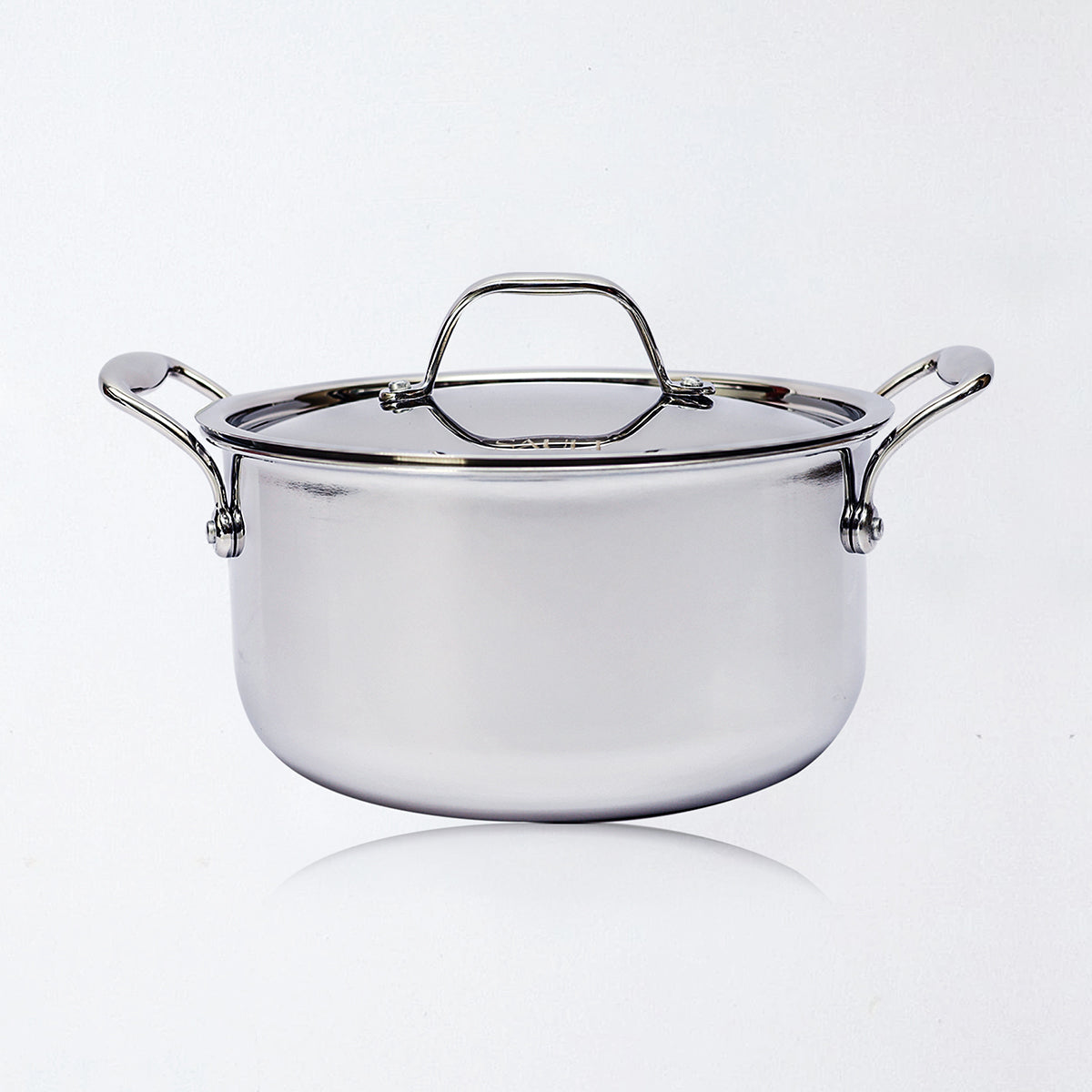 Triply Stainless Steel Casserole with Lid – Heat-Retaining, Durable & Stylish Cookware for Slow Cooking & Serving, Induction & Gas Compatible