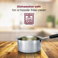 Stainless Steel Sauce Pan with Handle – Durable & Food-Safe Pan for Boiling, Heating & Cooking