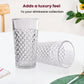 Diamond-Cut Glass Vivendi - Elevate Your Table with Hand-Cut Crystal Brilliance
