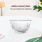 Elegant Clear Glass Bowl – 9cm Diameter – Versatile Tableware for Everyday & Special Occasions