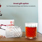 Elegant Cut Glass Tumbler – 8.5×8.5×10 cm Premium Drinking Glass for Whiskey, Cocktails & Beverages