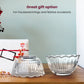 Elegant Clear Glass Bowl – 9cm Diameter – Versatile Tableware for Everyday & Special Occasions