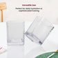 Hammered Square Smokey Juice Glass (6pc set) – Minimalist Form Meets Textured Elegance